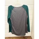Women's Gray Mermaid Raglan Long Sleeve T Photo 2