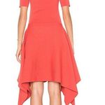 TY-LR The Odessa women’s asymmetrical Knit dress in Rust size small S Photo 2