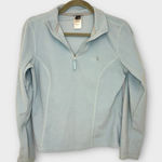 The North Face  Light Blue Fleece Quarter Zip Pullover | Women’s M Outdoor Hiking Photo 0