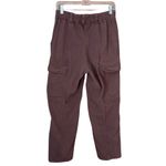 PacSun Brown Elastic Waist Cargo Jeans Photo 2