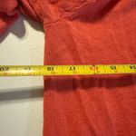 J.Jill Open Drape Cardigan Sweater Flame Orange Photo 4