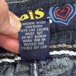 Angels Jeans Blue Ankle Cropped Denim with Whiskering, Size 7 Photo 7