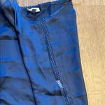 Aerie Blue Sheer Trim Silky Cami Swing Tank Top Size S Photo 2