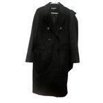 Karl Lagerfeld Black Wool coat size L Photo 3