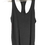 Lululemon Size 8 Dark Grey Athletic Work Out Racerback Tank Sleeveless Photo 0