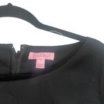 Lilly Pulitzer NWT Size 2 XS Shauna Black Gold Embroidered Tunic Dress Photo 4