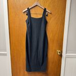 Beyond Yoga Spacedye Icon Midi Dress Side Slit Sleeveless Black Gray Medium Photo 14