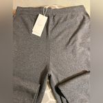 Johnny Was CALME Heather Gray Joggers Elastic Waistband and Tapered Leg XL Photo 9