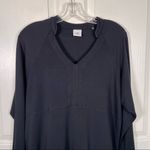 CAbi Black Gala Vneck Sweatshirt Style 3415 Sz S Photo 5