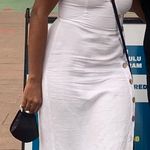 EXPRESS White Midi Bodycon Dress Photo 0