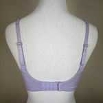 Victoria's Secret  Bra 34DD Purple Body By Victoria Unlined Demi Semi-Sheer Floral Photo 5