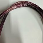 Amparo Purple / Pink Ombré Reptile Skin Print Purse Photo 6