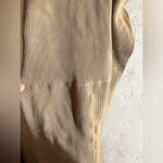 Free People Camel color tank bodysuit, ribbed, EUC size small, athleisure, yoga Photo 2