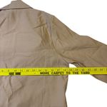 Yijia Fashion Women Beige Single Button Long Sleeve Blazer Jacket Medium Tan Photo 6