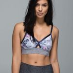 Lululemon If You’re Lucky Bra in Moody Mirage White Deep Navy/Slate/Naval Blue 8 Photo 12