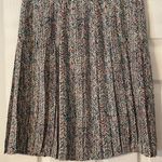 August Silk  Skirt 100% silk size 14/44 waist 30” so beautiful length 22” Photo 2