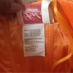 Unique Vintage Let’s Fashion Orange/Pink Sequin Sweetheart Bust Dress Size S EUC Photo 10
