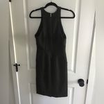 Alexander Wang T by  Womens Green Racer Back Side Zip Dress Small Photo 2