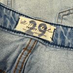 We The Free   by Free People Women Size 29 Button Fly Distressed Mini Denim Skirt Photo 6