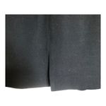 DKNY Vintage Timeless Classic Belt Loops Zipper Wool Black Pencil Skirt Size 12 Photo 4