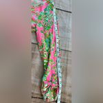 Lilly Pulitzer  Flamingo Southern Charm Palmetto Dress M Pima Cotton Resort Woman Photo 4
