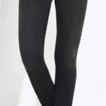 AYR  Skinny Jeans Black Denim Raw Hem Frayed $245 Size 27 (US 4) Photo 0