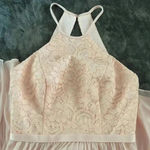 David's Bridal NWT David’s bridal light pink formal long dress Photo 1