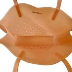 Eddie Borgo x Neiman Marcus Pink Perforated Rubber Jelly Tote Bag Purse Photo 5