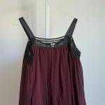 Guess by Marciano sz XS Burgundy Y2k fairy cottage 100% Silk Top Photo 6