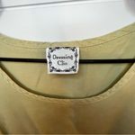 Vintage Clio Sleeveless Maxi Dress in Light Olive Beachy Travel Lightweight Green Size M Photo 2