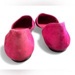 Jenni Kayne  D’Orsay Flat hot pink suede California cool Barbiecore US 9 EU 39 Photo 2