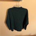 Frank & Eileen  Effie Funnel Neck Pullover in Dark Green Photo 3