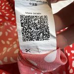 SheIn  Red & White Cami Short Dress Ruched Bust Sz S Small Women’s Photo 7