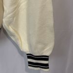 Krush Kandy Sweetest Devotion Floral Stripe Embroidered Sweater 3X Boho Soft Black Photo 4