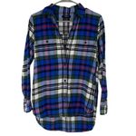 Madewell  Flannel Ex-Boyfriend‎ Shirt in Larchmont Plaid Size XS Photo 1