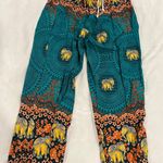 Kathmandu Imports Bohemian Elephant Print Wide-Leg Pants One size S-L By Kathmandu  Photo 0