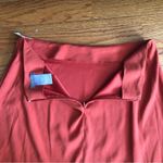 Laura Scott Bohemian Maxi Flared Orange Red Skirt Women’s Size SIZE 12 NWT Photo 5