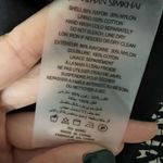 NWT JONATHAN SIMKHAI Swim One Shoulder Printed Swim Mini Dress Black White M Size M Photo 5