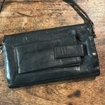 Perlina  black leather crossbody bag great for travel everyday use quality made Photo 3