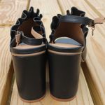 Nanette Lepore  Black Leather Heels Photo 3