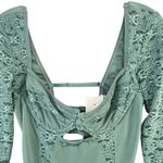 Urban Outfitters Out From Under Bodysuit M Lace Mesh Dark Romantic Feminine NEW Photo 3