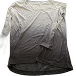 Idealogy Long Sleeve Tunic Tee Tie Dye Grays Size Large EUC Gray Photo 5