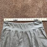 Ozange Linen Pants Women’s Lg Pullon Capri Wide Leg Coastal Beach Neutral Tan Photo 4