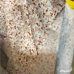 Outerknown  Juniper Floral Print V-Neck Short Sleeve Mini Dress Size Small New Photo 8