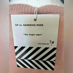 Free People NWT  Sandrine Rose Bubble Sweater ~ Powder ~ S (oversized) Photo 7