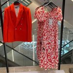 ZARA NWT  Blogger’s Fav| Printed Poplin Dress Photo 1