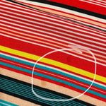 Alice + Olivia Lucie Striped Cropped Wide Leg Halter Jumpsuit - Red Multi - 2 Photo 5