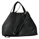 Lulus  BRAND NEW Black Cross Body Tote Bag Photo 0