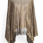 Mirasol Lace, Cardigan, figure Shimmering Gold Top one size brand new Photo 0