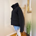 ZARA  Black Puffer Coat EUC Medium Photo 9